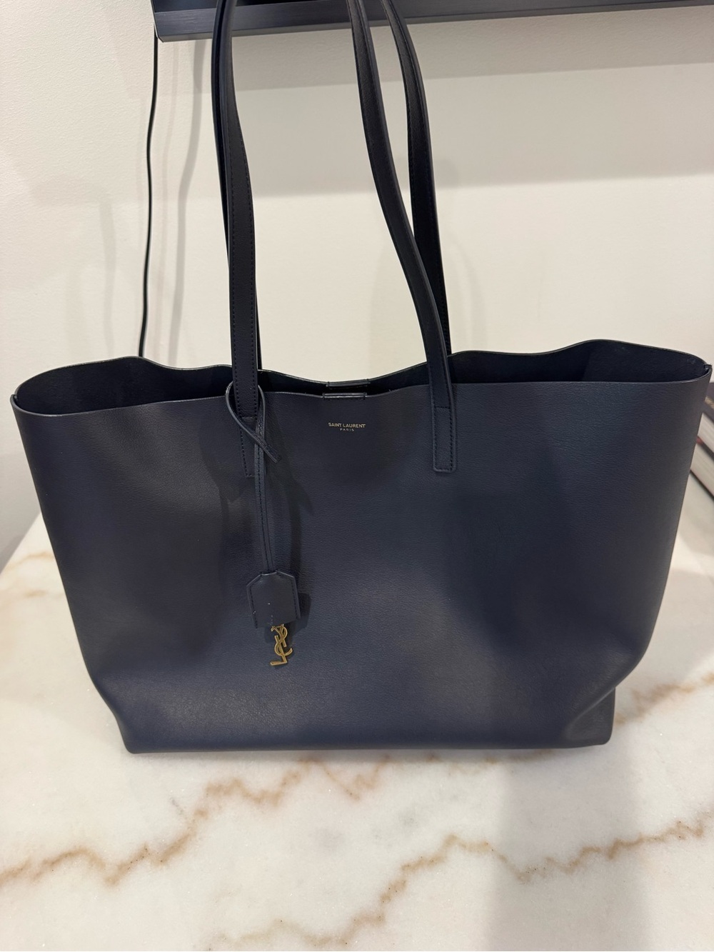 Saint Laurent Leather Tote